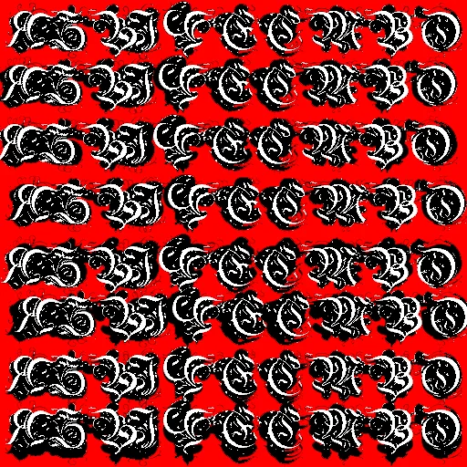 text typography pattern