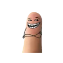 Стикер Fingers @stickersb2b - 7