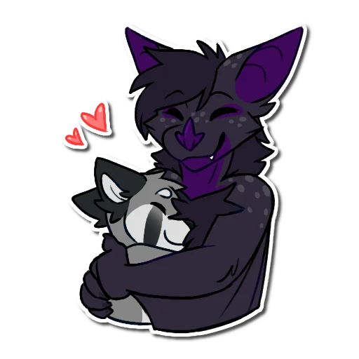 Стикер @Russie the Gray Panda - 10