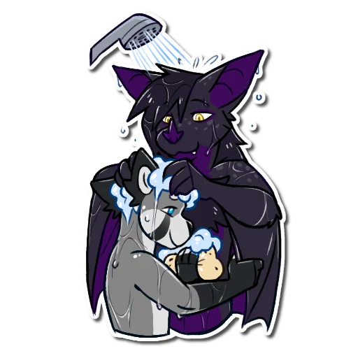 Стикер @Russie the Gray Panda - 3