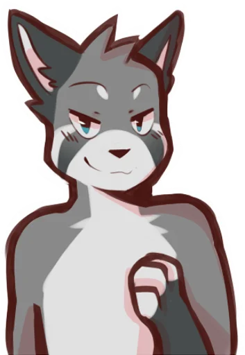 Стикер @Russie the Gray Panda - 1