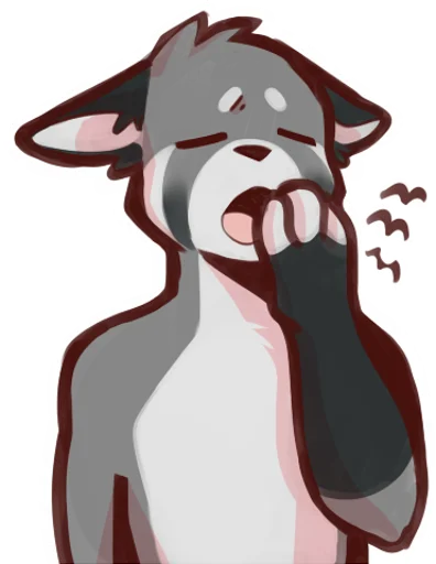 Стикер @Russie the Gray Panda - 0