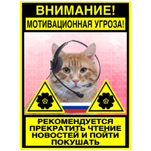 Sticker Russkie_Koty_Z - 1