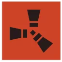 Sticker Rust pack - 4