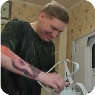 Sticker Ебантяй+долбаеб - 11