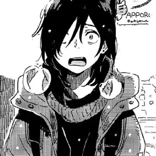 Sticker {Незнакомец на берегу моря}@rynii_l - 2