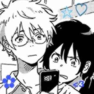 Sticker {Незнакомец на берегу моря}@rynii_l - 11