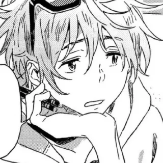 Sticker {Незнакомец на берегу моря}@rynii_l - 0