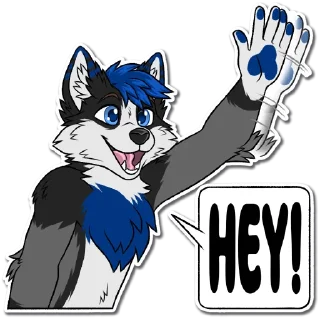 Стикер RynerWolf SFW - 5