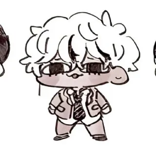 Стикер 𝓡𝔂𝓾𝓼𝓮𝓲 𝓢𝓪𝓽𝓸 𝓬𝓱𝓲𝓫𝓲 - 1