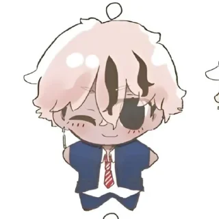 Стикер 𝓡𝔂𝓾𝓼𝓮𝓲 𝓢𝓪𝓽𝓸 𝓬𝓱𝓲𝓫𝓲 - 4