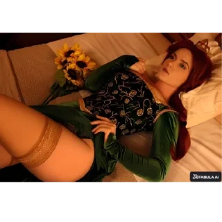 Стикер Рыжая - 2