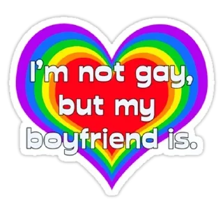 Sticker 🏳️‍🌈 ЛГБТ @Stikerhi_bot - 7