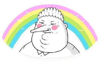 Sticker 🏳️‍🌈 ЛГБТ @Stikerhi_bot - 9