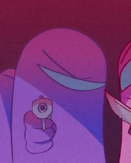 Стикер 𝙿𝚄𝚁𝙿𝙻𝙴 𝙶𝙴𝙽𝙸𝚄𝚂 @Tgthemesrobot - 5