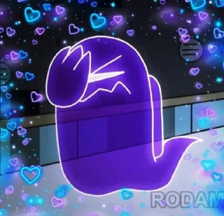 Стикер 𝙿𝚄𝚁𝙿𝙻𝙴 𝙶𝙴𝙽𝙸𝚄𝚂 @Tgthemesrobot - 2