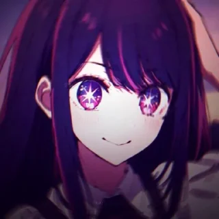 Стикер |{ Хошино Аи }| (красотка!) @KawaiiRUbot @Anonroll_bot - 10