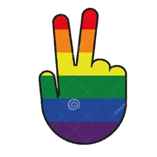 Стикер 🏳️‍🌈 ЛГБТ @Stikerhi_bot - 7