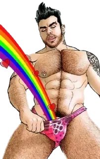 Стикер 🏳️‍🌈 ЛГБТ @Stikerhi_bot - 1