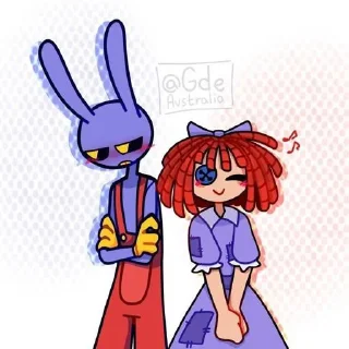 Стикер 50 оттенок рагаты и джекса @Themki_robot - 2