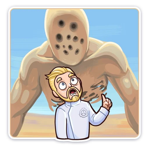 Sticker SCP Foundation | ARTSCP - 8