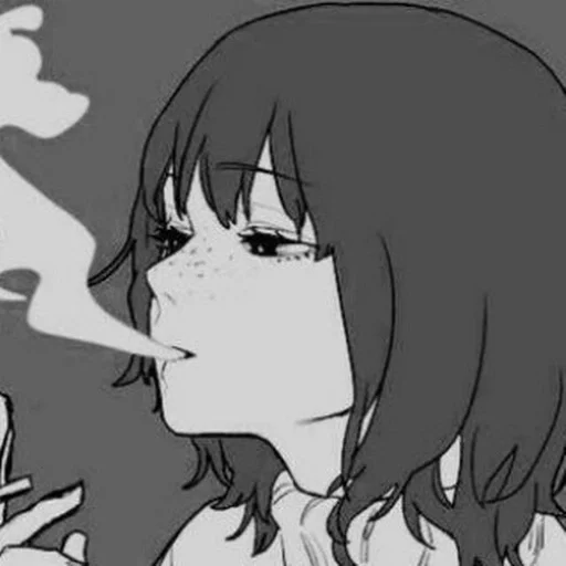 sketch illustration anime