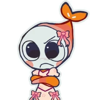 Стикер Креветка -> @EmiliaStickers @Shrifty_textbot - 4