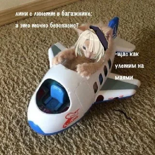 Sticker Лини😍 @Shrifty_textbot - 4