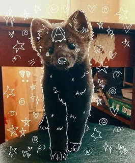 Стикер Терианы| квадробика @Stikerhi_bot - 11