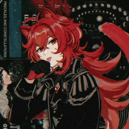 аниме мультфильм человеческое лицо