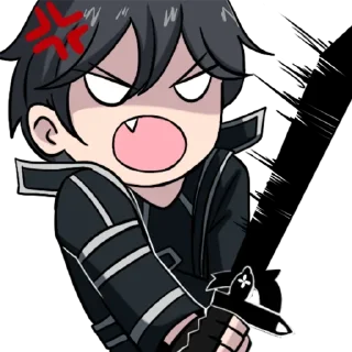 Sticker SharoH_Kirito_Pack - 1