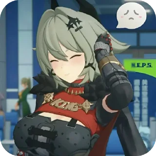 Sticker Ваш сладкий дантела:3 - 9