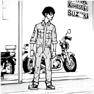 Стикер Шиничиро - 7