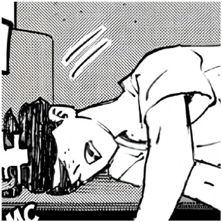 Стикер Шиничиро - 11