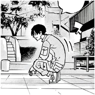 Стикер Шиничиро - 4