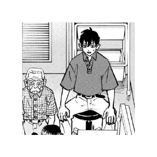 Стикер Шиничиро - 5