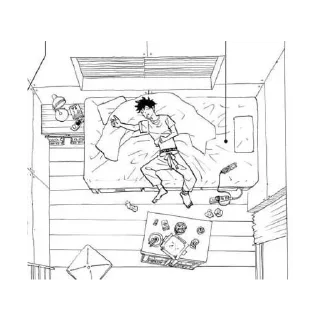 Стикер Шиничиро - 8