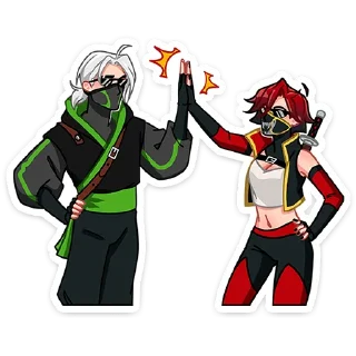 Sticker Шира @Nyasticks - 0