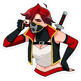 Sticker Шира @Nyasticks - 2