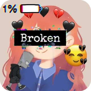 Стикер Шма аутистка - 7