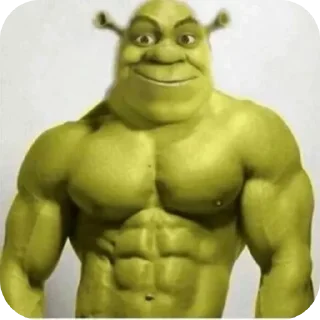 Стикер Шрек by#chitermegaloh - 6