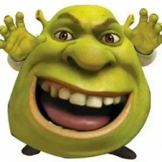 Стикер Шрек by#chitermegaloh - 3