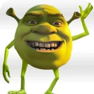 Стикер Шрек by#chitermegaloh - 9