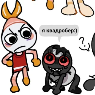 Стикер Шримпо ДЕмОн - 3