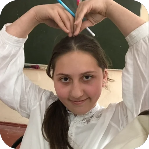 person human face clothing