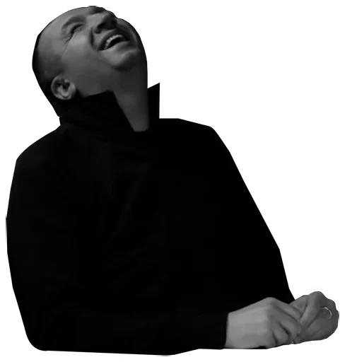 human face black and white person