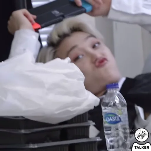 person clothing bottle