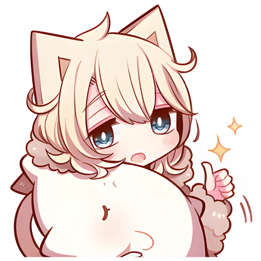 Sticker SLEEPYKITTEN_Nyasticks - 1