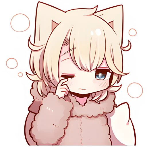 Sticker SLEEPYKITTEN_Nyasticks - 1