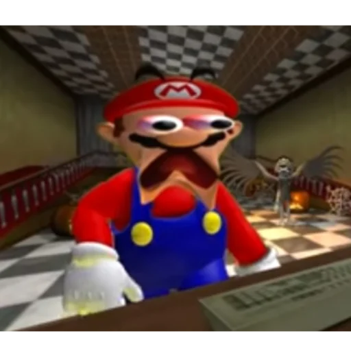 Стикер МАРИО ОТ SMG4 - 11